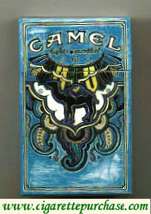 Camel Art Issue Menthol Lights cigarettes hard box